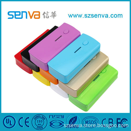 4400mAh Colorful and Factory Selling Portable Charger for Mobile